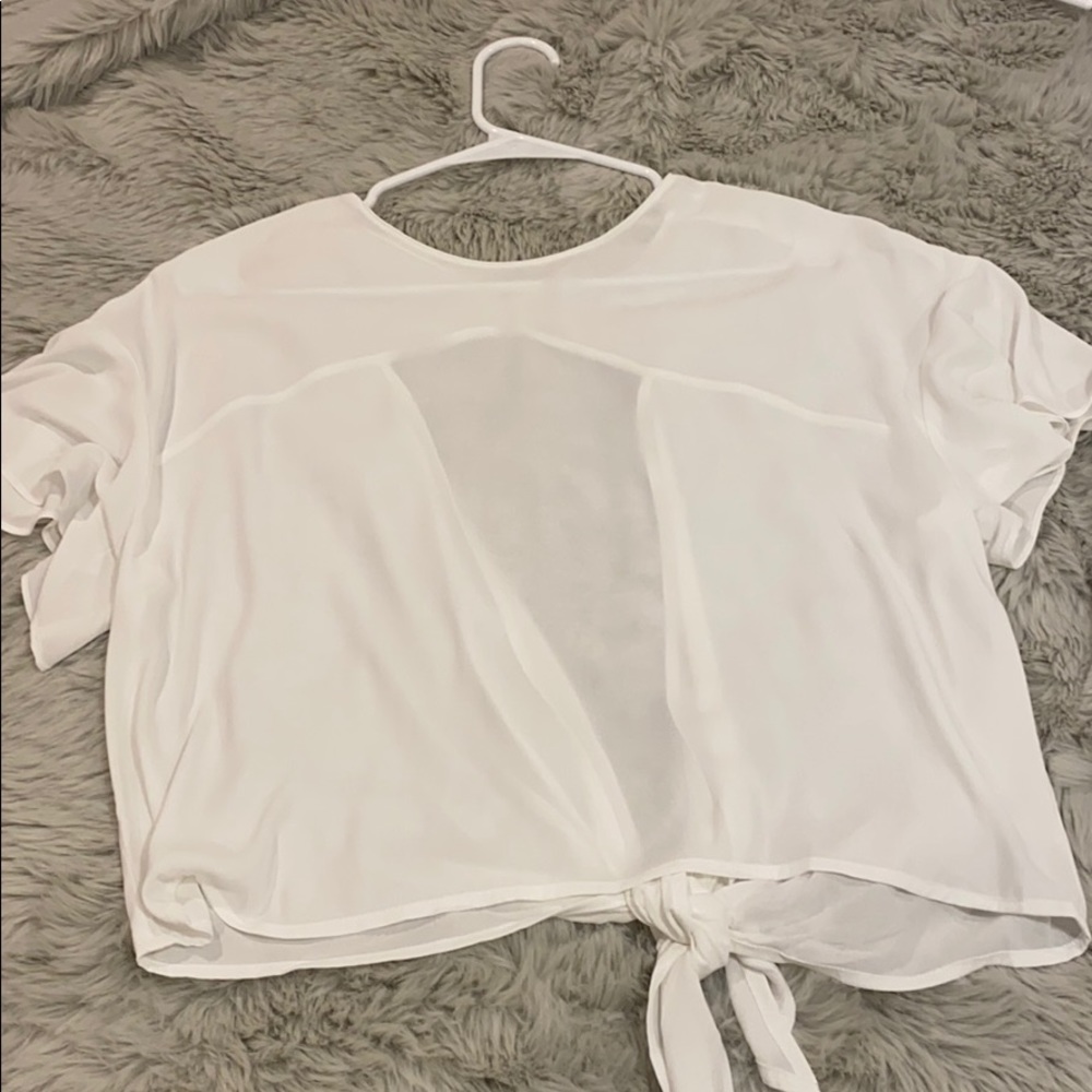 Sheet Open-Back Top